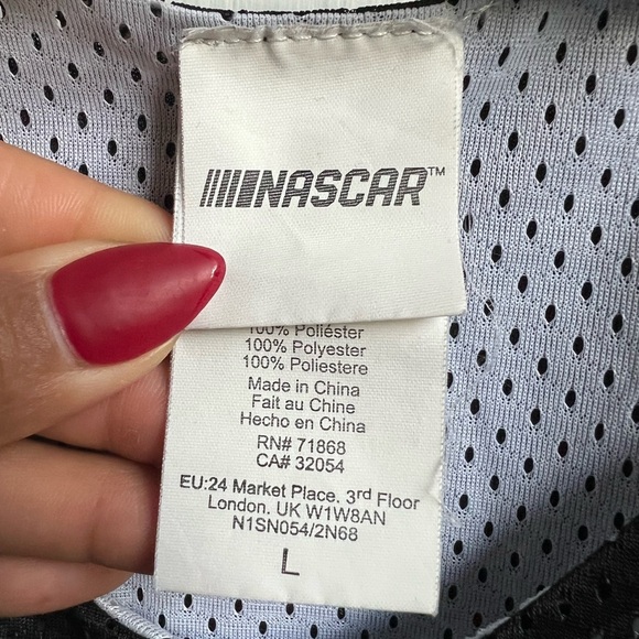 NASCAR Black Mesh Apparel - Picture 4 of 9